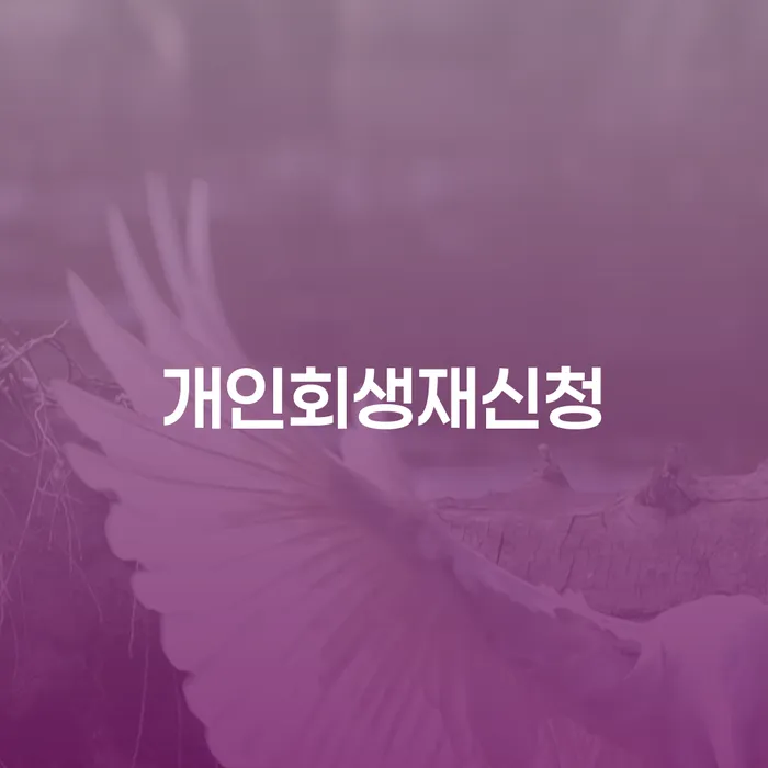 회생신청 개인회생,개인파산으로 최신정보