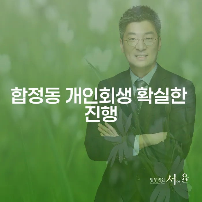 합정동 개인회생 확실한 진행
