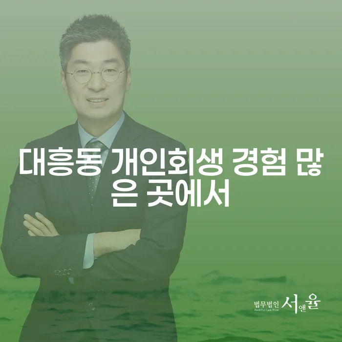 대흥동 개인회생 경험 많은 곳에서